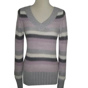 Lucky Brand V-neck Alpaga Wool Blend Sweater S